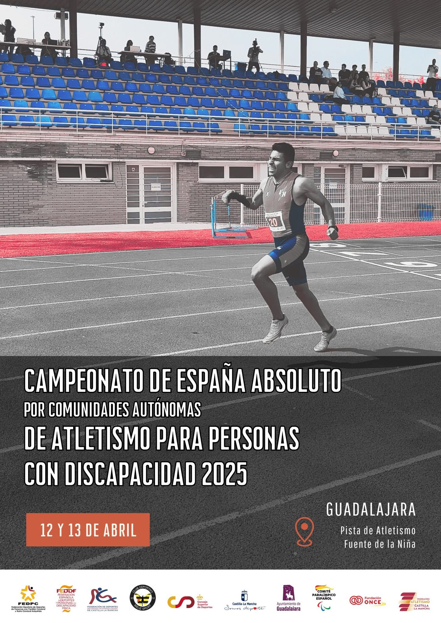 🏃🏼‍♀️‍➡️♿️CTO ESPAÑA ABSOLUTO ATLETISMO CCAA 2025♿️🏃🏼‍♀️‍➡️